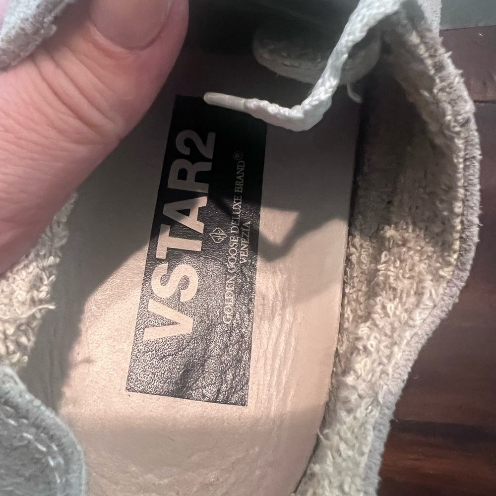 Golden Goose Gray Sneakers with Black ⭐️ - Picture 4 of 7